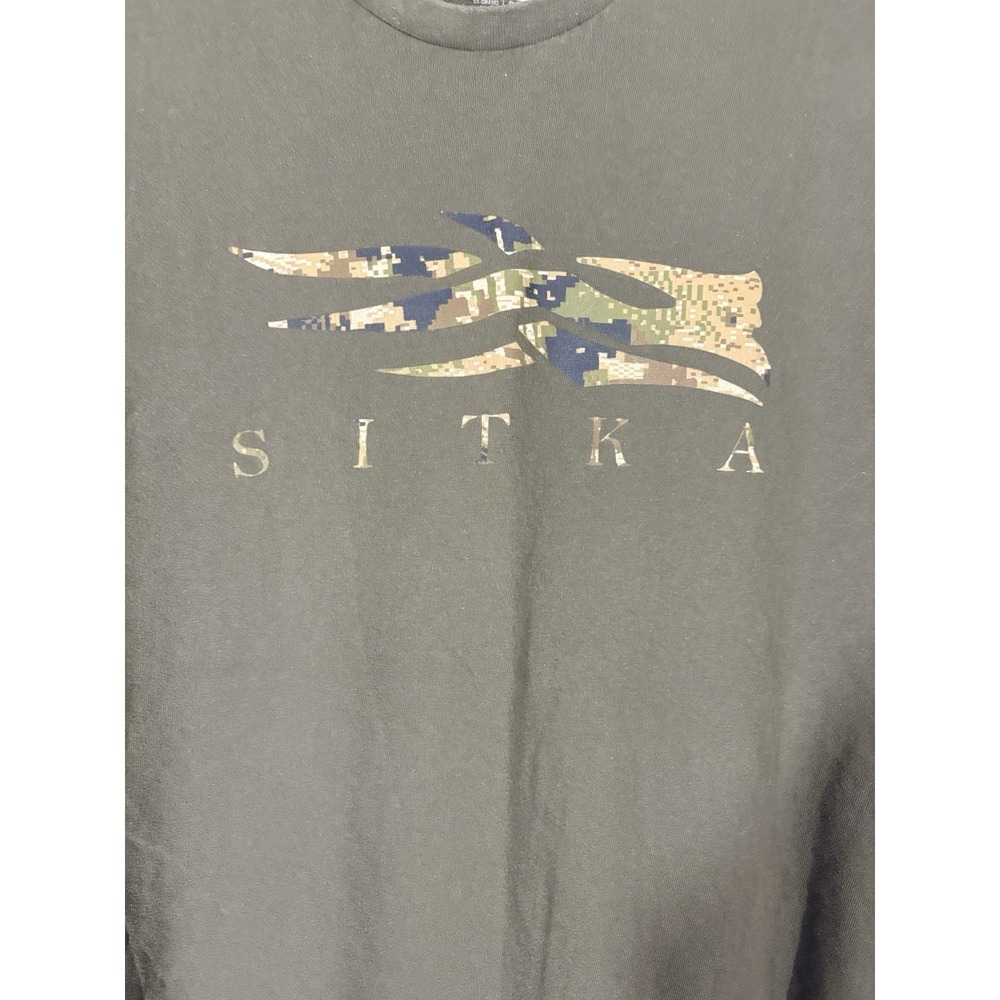 SITKA SHIRT MENS XXL GREEN SHORT SLEEVE - Picture 4 of 7